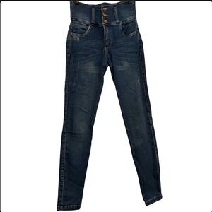 Murano High-Waisted Blue Skinny Jeans